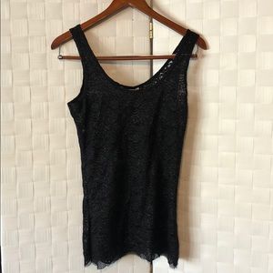 Shimmery Lace Tank